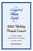 Holiday Prelude Concert Program
